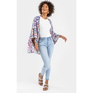 Harper Heritage Lite Wash Rolled Cuff Skinny Jeans NEW WITH TAGS - size 27